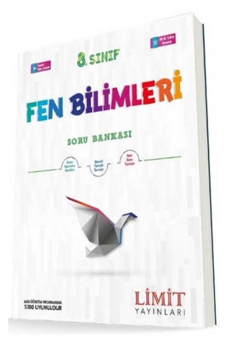 8. Sınıf Fen Bilimleri Soru Bankası Limit Yayınları