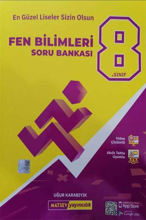 8. Sınıf Fen Bilimleri Soru Bankası Matsev Yayıncılık