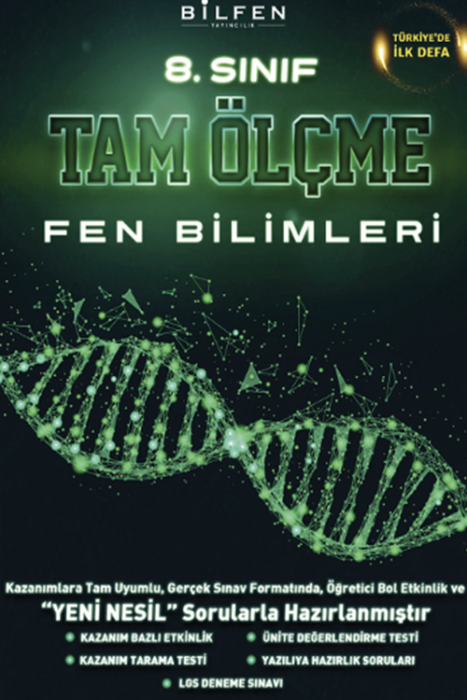 8. Sınıf Fen Bilimleri Tam Ölçme Soru Bankası Bilfen Yayıncılık