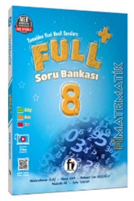 8. Sınıf Fİ Matematik FULL Soru Bankası Fi Yayınları