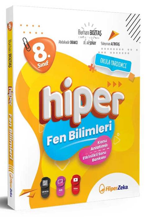 8. Sınıf Hiper Fen Bilimleri Konu Anlatımlı & Etkinlikli Soru Bankası Hiper Zeka Yayınları