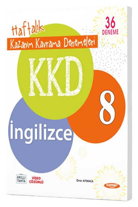 8. Sınıf İngilizce Haftalık Kazanım Kavrama Denemeleri Kurmay Yayınları