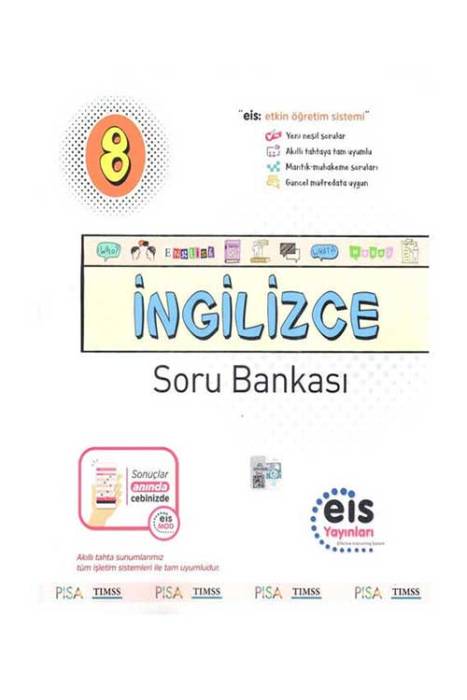 8. Sınıf İngilizce Soru Bankası EİS Yayınları