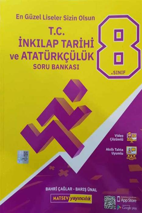 8. Sınıf İnkılap Tarihi Soru Bankası Matsev Yayıncılık