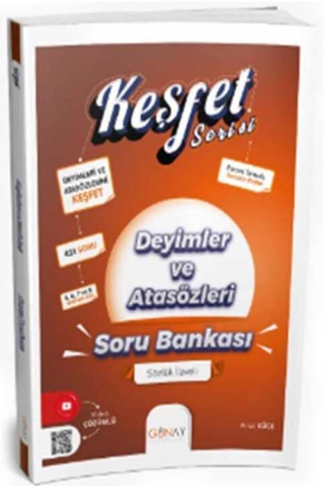 8. Sınıf Keşfet Plus Serisi Deyimler ve Atasözleri Soru Bankası Günay Yayınları