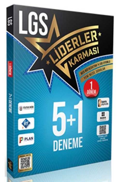 8. Sınıf LGS 1. Dönem 5+1 Deneme Seti Liderler Karması Yayınları