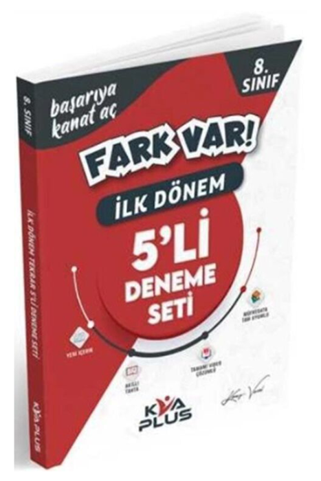 8. Sınıf LGS 1. Dönem 5 li Deneme Seti Koray Varol Akademi Yayınları