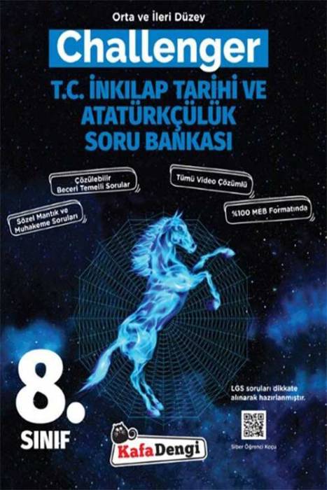 8. Sınıf LGS Challenger T.C. İnkılap Tarihi ve Atatürkçülük Soru Bankası Kafa Dengi Yayıncılık