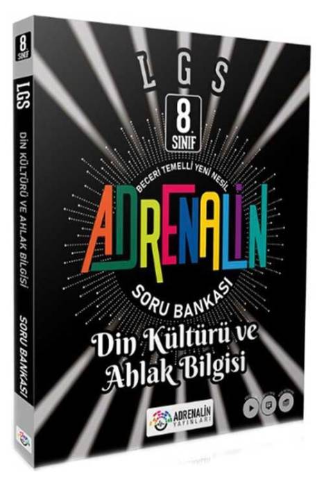 8. Sınıf LGS Din Kültürü ve Ahlak Bilgisi Soru Bankası Adrenalin Yayınları