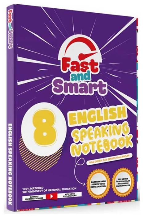 8. Sınıf LGS English Speaking Hızlı ve Akıllı Defter Konuşturan Defter Tammat Yayınları