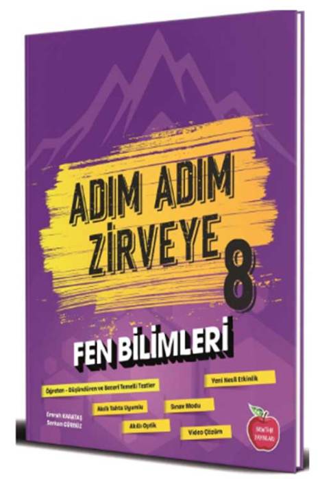 8. Sınıf LGS Fen Bilimleri Adım Adım Zirveye Soru Bankası Newton Yayınları