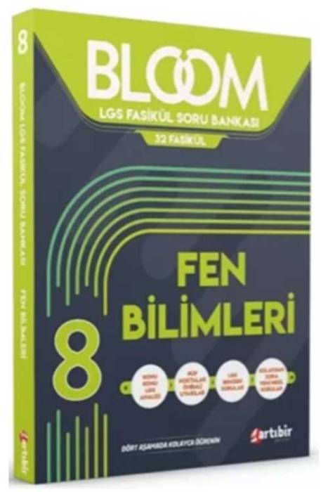 8. Sınıf LGS Fen Bilimleri Bloom 32 Fasikül Soru Bankası Artıbir Yayınları