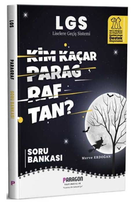 8. Sınıf LGS Kim Kaçar Paragraftan Soru Bankası Paragon Yayıncılık