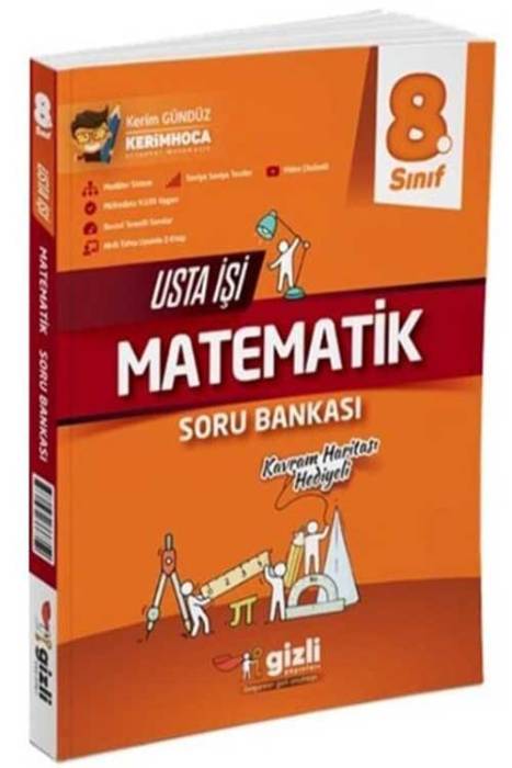 8. Sınıf LGS Matematik Soru Bankası Gizli Yayınları