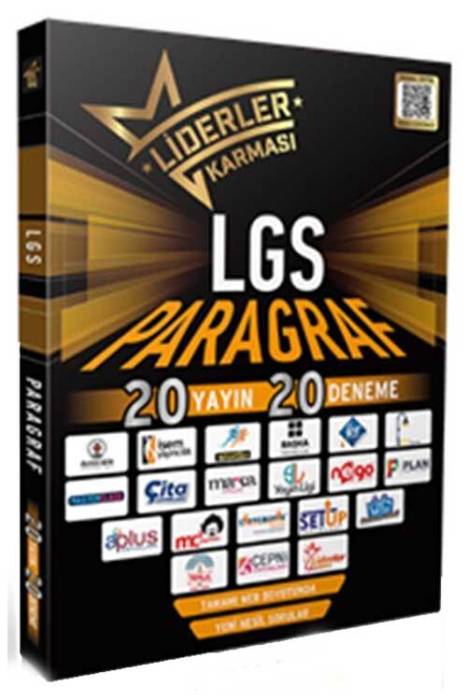 8. Sınıf LGS Paragraf Denemeleri 20 Yayın 20 Deneme Liderler Karması Yayınları