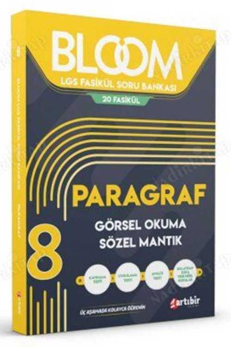 8. Sınıf LGS Paragraf Soru Bankası Artıbir Yayınları