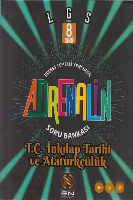 8. Sınıf LGS T.C. İnkılap Tarihi ve Atatürkçülük Adrenalin Soru Bankası EN Yayınları