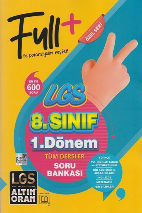 8. Sınıf LGS Tüm Dersler Soru Bankası Altınoran Yayınları