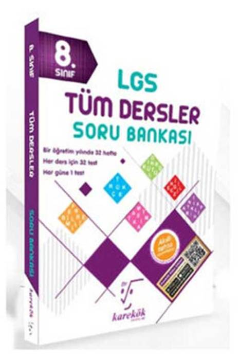 8. Sınıf LGS Tüm Dersler Soru Bankası Karekök Yayınları