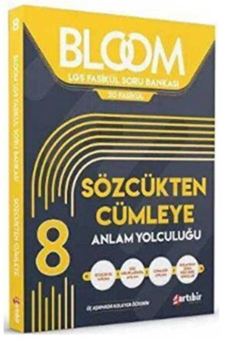 8. Sınıf LGS Türkçe Sözcükten Cümleye Anlam Yolculuğu 20 Fasikül Soru Bankası Artıbir Yayınları