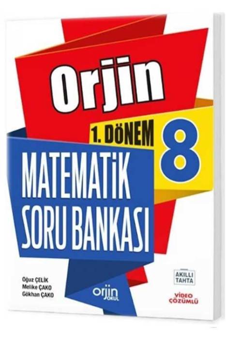 8. Sınıf Matematik 1. Dönem Orjin Soru Bankası Kurmay ELT Yayınları