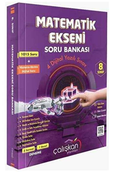 8. Sınıf Matematik Ekseni Soru Bankası Çalışkan Yayınları