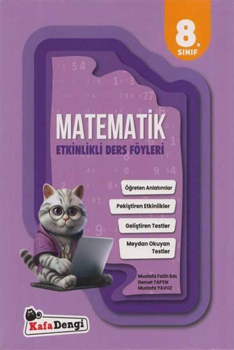 8. Sınıf Matematik Etkinlikli Ders Föyleri Kafa Dengi Yayınları