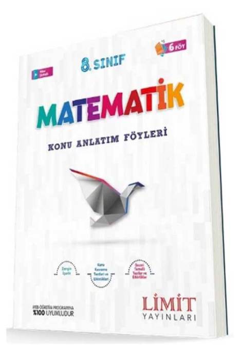 8. Sınıf Matematik Konu Anlatım Föyleri 6 Föy Limit Yayınları