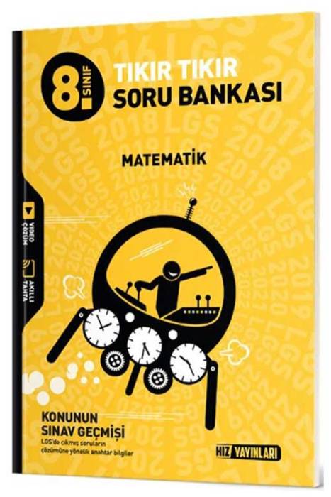 8. Sınıf Matematik Tıkır Tıkır Soru Bankası Hız Yayınları