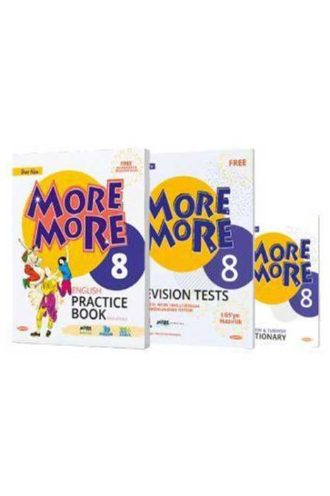 8. Sınıf MORE and MORE English Practice Book Kurmay Yayınları