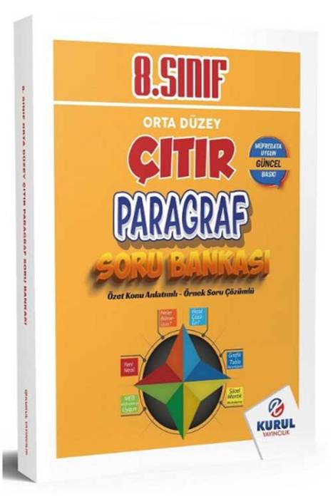 8. Sınıf Paragraf Orta Düzey Çıtır Soru Bankası Kurul Yayıncılık