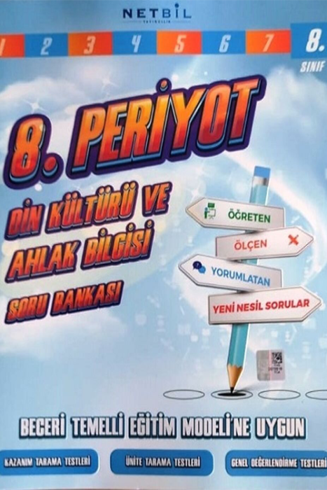 8. Sınıf Periyot Din Kültürü ve Ahlak Bilgisi Soru Bankası Netbil Yayıncılık