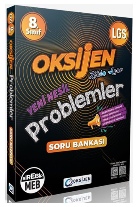 8. Sınıf Problemler Soru Bankası Oksijen Yayınları