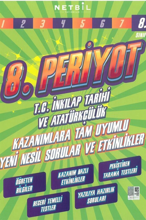 8. Sınıf T.C. İnkılap Tarihi ve Atatürkçülük 8. Periyot Netbil Yayıncılık