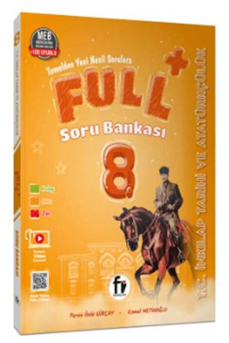 8. Sınıf T.C. İnkılap Tarihi ve Atatürkçülük FULL Soru Bankası Fi Yayınları