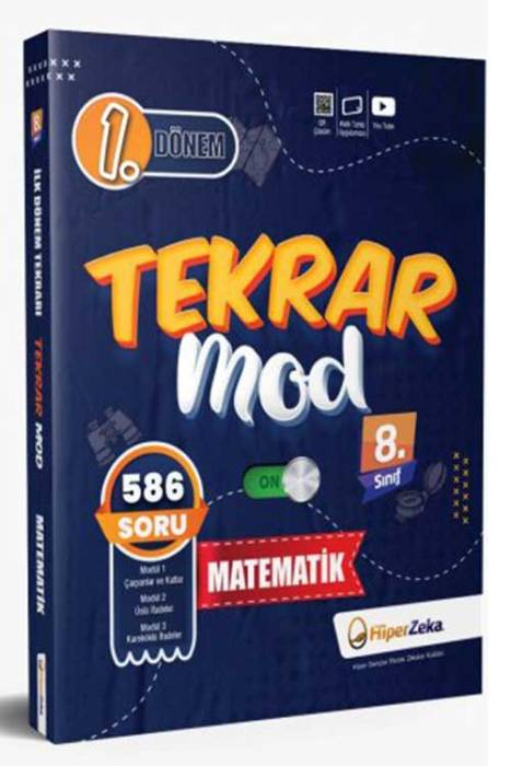 8. Sınıf Tekrar Mod On Matematik Teknik Analiz Modülleri İlk Dönem Tekrarı Hiper Zeka Yayınları