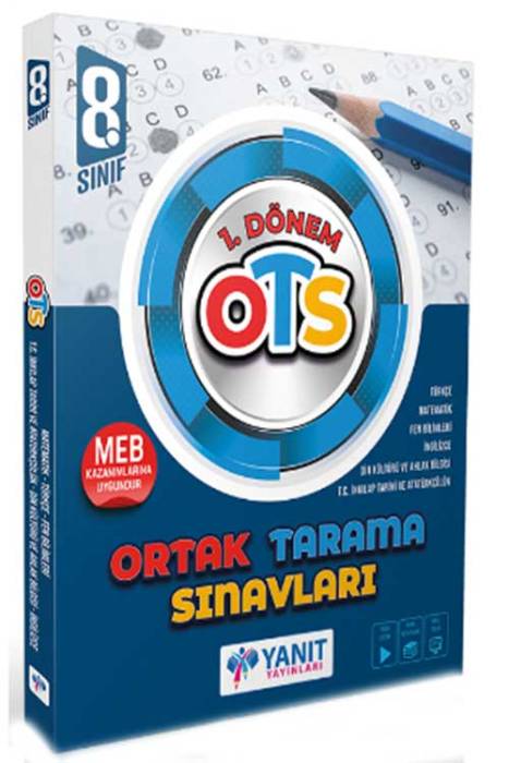 8. Sınıf Tüm Dersler 1. Dönem OTS Ortak Tarama Sınavları Yanıt Yayınları