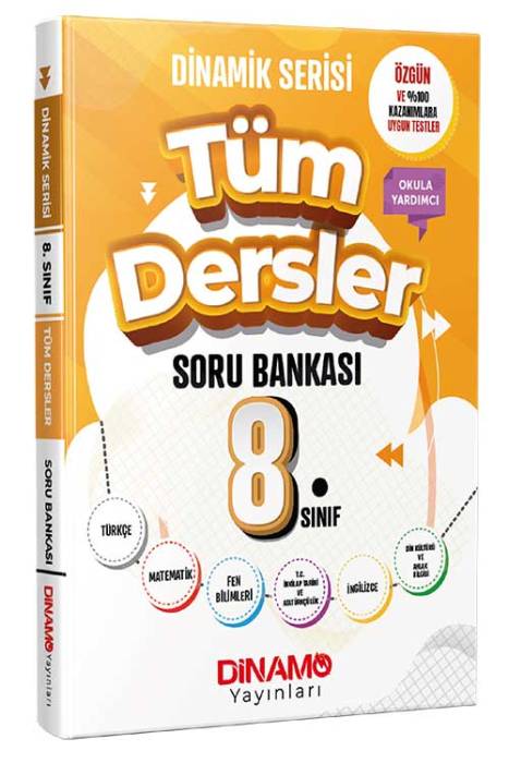 8. Sınıf Tüm Dersler Soru Bankası Dinamo Yayınları