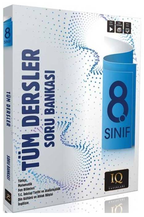 8. Sınıf Tüm Dersler Soru Bankası IQ Yayınları