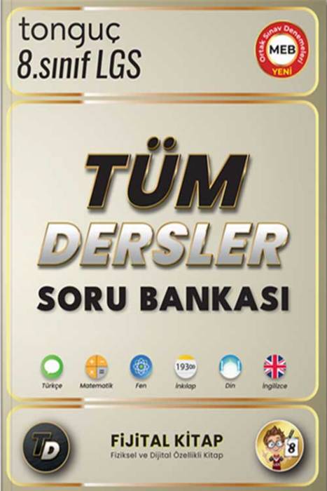 8. Sınıf Tüm Dersler Soru Bankası Tonguç Akademi Yayınları