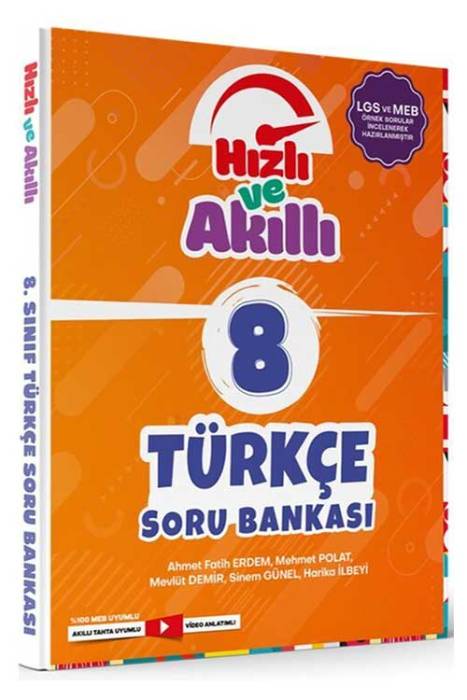 8. Sınıf LGS Türkçe Hızlı ve Akıllı Soru Bankası Tammat Yayınları