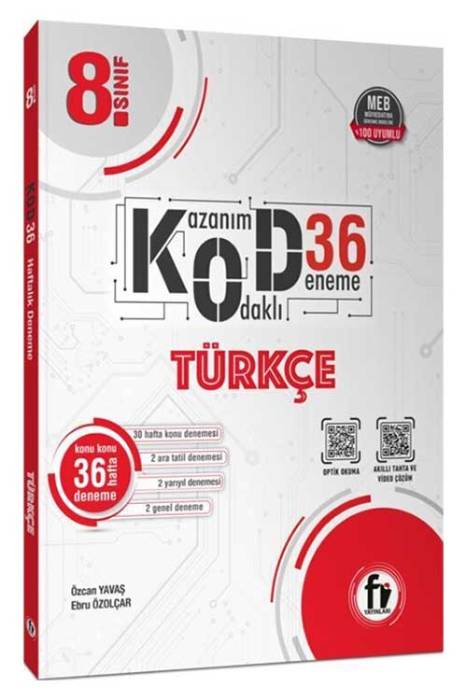 8. Sınıf Türkçe Kod 36 Deneme Fi Yayınları