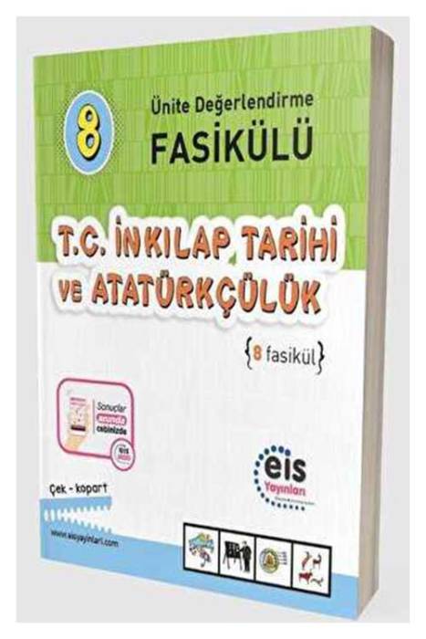 8. Sınıf Ünite Değerlendirme Fasikülü 1-7 T.C. İnkılap T. ve Atatürkçülük EİS Yayınları