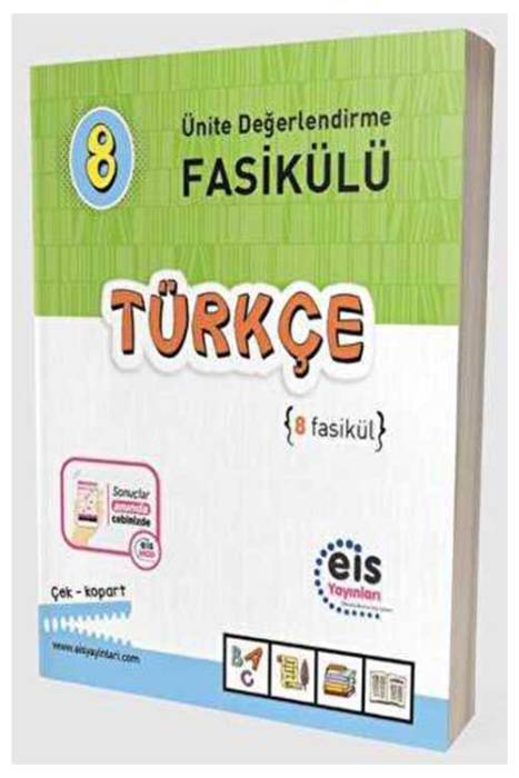 8. Sınıf Ünite Değerlendirme Fasikülü 1-8 Türkçe EİS Yayınları