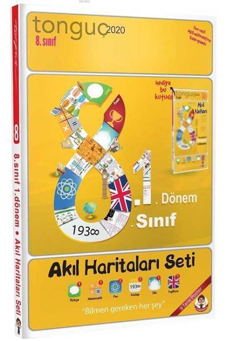 8.1 Akıl Haritaları Seti Tonguç Akademi Yayınları