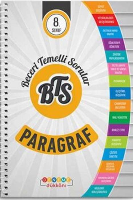 8.Sınıf BTS Beceri Temelli Sorular Paragraf Soru Bankası Deneme Dükkanı Yayınları