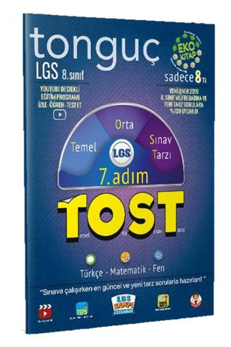 8.Sınıf LGS TOST 7.Adım Tonguç Akademi Yayınları