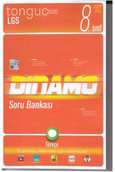 8.Sınıf Lgs Türkçe Dinamo Soru Bankası Tonguç Yayınları