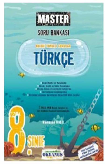 8.Sınıf Master Türkçe Soru Bankası Okyanus Yayınları