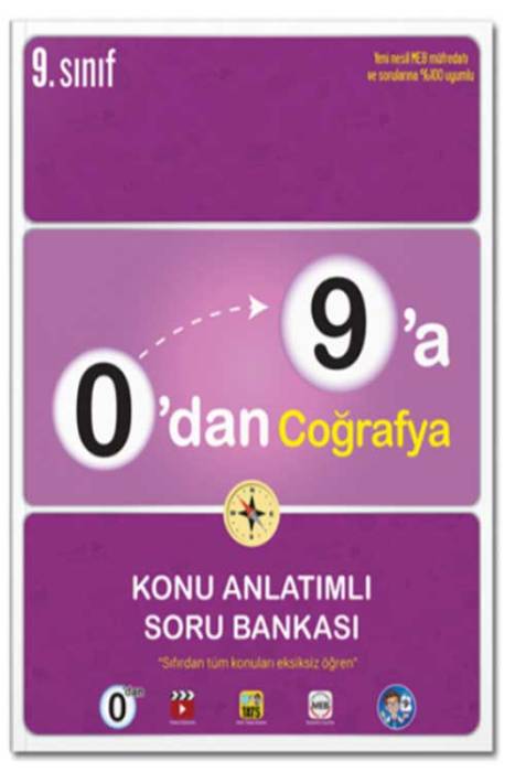 9. Sınıf 0 dan 9 a Coğrafya Konu Anlatımlı Soru Bankası Tonguç Akademi Yayınları